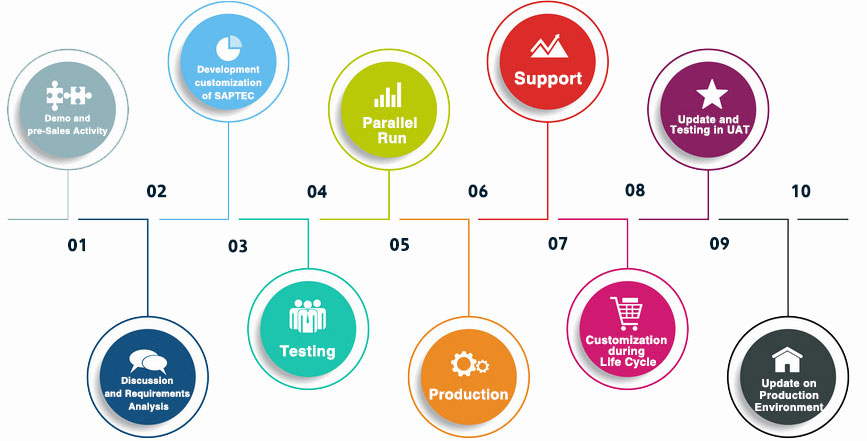 SAPTEC Project Life cycle